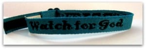 Living Font: Watch for God