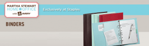 Martha Stewart Home Office at Staples Final Giveaway!
