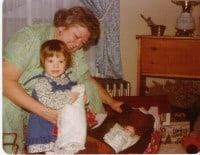Gram Elsie with Amy June 1979