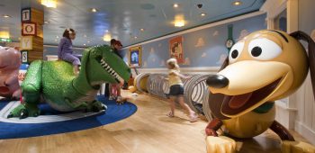 ANDY'S ROOM IN DISNEY'S OCEANEER CLUB ON THE DISNEY DREAM