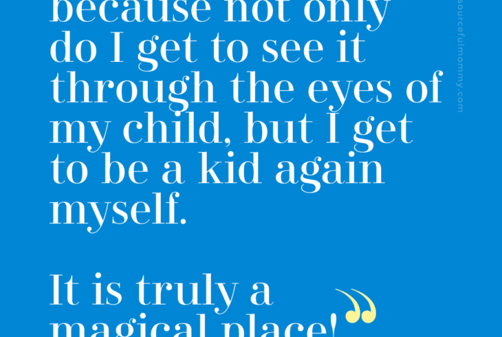 "I love Disney because not only do I get to see it through the eyes of my child, but I get to be a kid again myself. It is truly a magical place!" - @heatherslg